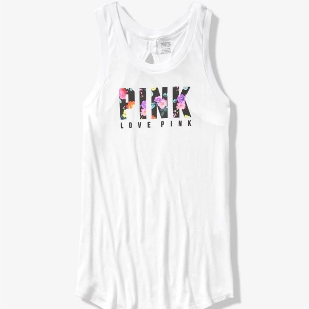 🆕 PINK SLIT BACK MUSCLE TANK